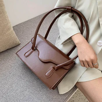 Simple Solid Color PU Leather Shoulder Bags for Women 2020 Luxury Designer Handbags and Purses Female Hand Bag Totes
Simple Solid Color PU Leather Shoulder Bags for Women 2020 Luxury Designer Handbags and Purses Female Hand Bag Totes