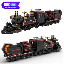 MOC Technical Back To The Futured Train Station Creativitying Time Machine Building Blocks Bricks Movie Train Toys For Child
MOC Technical Back To The Futured Train Station Creativitying Time Machine Building Blocks Bricks Movie Train Toys For Child
