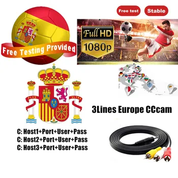 24 Months Spain Cccam Europe clines 3 line for Germany Portugal Poland Italia ccam V8 Nova satellite V7s HD TV receiver
24 Months Spain Cccam Europe clines 3 line for Germany Portugal Poland Italia ccam V8 Nova satellite V7s HD TV receiver