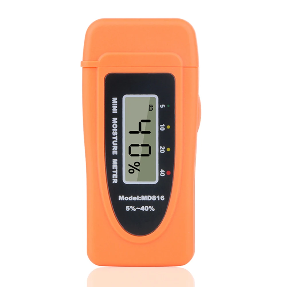 Mini 2Pins LCD Digital Moisture Meter Tester Wood Bamboo Cotton Tobacco Paper Timber Water Content Damp Detector 5%~40% New
Mini 2Pins LCD Digital Moisture Meter Tester Wood Bamboo Cotton Tobacco Paper Timber Water Content Damp Detector 5%~40% New