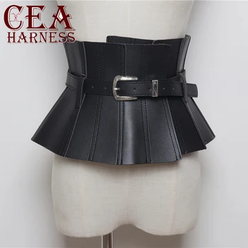 CEA.HARNESS Waist Belt Personality Girdle Pu Leather Strap Belt Irregular Tide All-match For Women Spring Summer Wide Leather
CEA.HARNESS Waist Belt Personality Girdle Pu Leather Strap Belt Irregular Tide All-match For Women Spring Summer Wide Leather