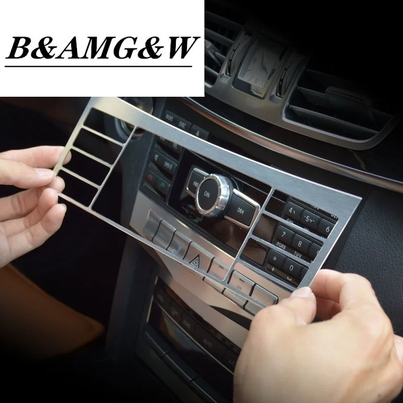 Car Styling Center Console Air Conditioning CD Button Frame Decoration Sticker Trim For Mercedes Benz E Class W212 2009-15
Car Styling Center Console Air Conditioning CD Button Frame Decoration Sticker Trim For Mercedes Benz E Class W212 2009-15