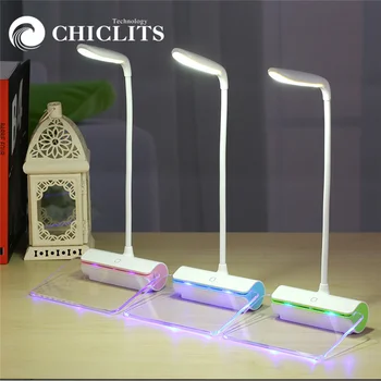 CHICLITS LED Desk Lamp Eye Protection USB Rechargeable Book Light With Message Board Dimmable Touch Sensor Reading Light New
CHICLITS LED Desk Lamp Eye Protection USB Rechargeable Book Light With Message Board Dimmable Touch Sensor Reading Light New