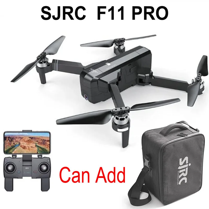 SJRC F11 PRO GPS RC Foldable Drone Quadcopter Helicopter With Wifi FPV 1080P/2K HD Camera Brushless 25 minutes Flight Time
SJRC F11 PRO GPS RC Foldable Drone Quadcopter Helicopter With Wifi FPV 1080P/2K HD Camera Brushless 25 minutes Flight Time
