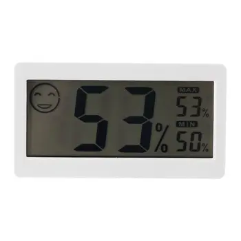 LCD Digital Indoor Home Thermometer Hygrometer C/F Temperature Humidity Meter G99A