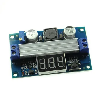 DC-DC high power adjustable boost module 3.0 ~ 35V rise 3.5 ~ 35V 100W with digital display voltmeter
DC-DC high power adjustable boost module 3.0 ~ 35V rise 3.5 ~ 35V 100W with digital display voltmeter