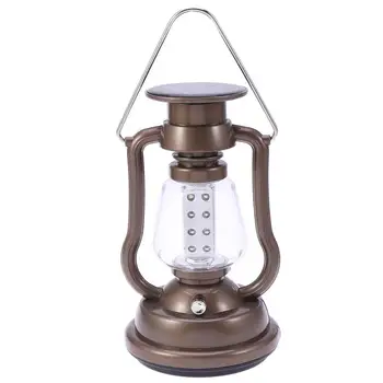16LED Hand-cranked Solar Direct Charge Kerosene Lamp Lantern Camping Light Outdoor Use Light(Bronze)
16LED Hand-cranked Solar Direct Charge Kerosene Lamp Lantern Camping Light Outdoor Use Light(Bronze)