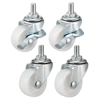 uxcell 2 Inch 1.5 Inch Swivel Caster Wheels PP 360 Degree Threaded Stem Caster Wheel with Brake no Brake 1.5in Combo 4pcs 
uxcell 2 Inch 1.5 Inch Swivel Caster Wheels PP 360 Degree Threaded Stem Caster Wheel with Brake no Brake 1.5in Combo 4pcs