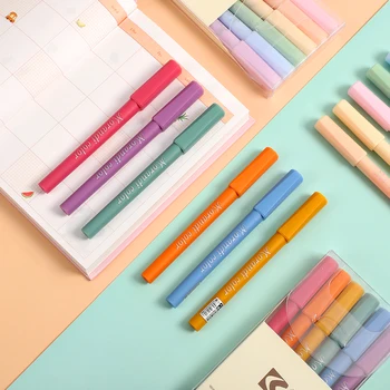 JIANWU 6pcs/set Creative fresh Valve style morandi Fluorescent Pen kawaii Highlighter Color Marker Pen School Supplies
JIANWU 6pcs/set Creative fresh Valve style morandi Fluorescent Pen kawaii Highlighter Color Marker Pen School Supplies