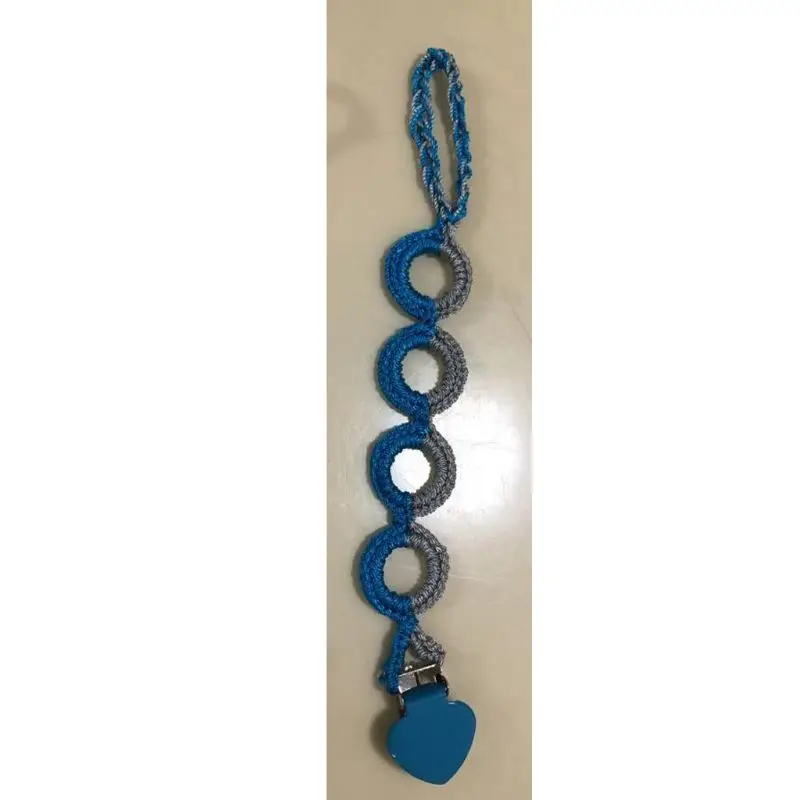 Simple Crochet Pacifier Clip Baby Pacifier Chain for Newborn Teething Soother Chew Dummy Clips Hand Made
Simple Crochet Pacifier Clip Baby Pacifier Chain for Newborn Teething Soother Chew Dummy Clips Hand Made