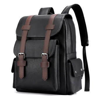 2020 Spring New PU Backpack Men's Business Computer Bag Fashion Trend Simple Simple Large Capacity Travel Bag Mochilas
2020 Spring New PU Backpack Men's Business Computer Bag Fashion Trend Simple Simple Large Capacity Travel Bag Mochilas