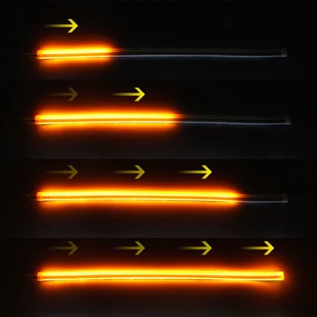 Car LED Light Strips White+amber Light DRL Strips For Car Headlight Customization Accesorios Para Auto Car Light
Car LED Light Strips White+amber Light DRL Strips For Car Headlight Customization Accesorios Para Auto Car Light
