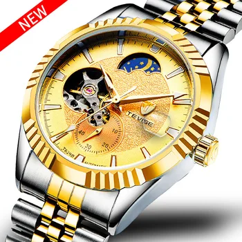TEVISE Switzerland Automatic Mechanical Men Watches Tourbillon Stainless Steel Band Business Luxury Fashiion Luminous Wristwatch
TEVISE Switzerland Automatic Mechanical Men Watches Tourbillon Stainless Steel Band Business Luxury Fashiion Luminous Wristwatch