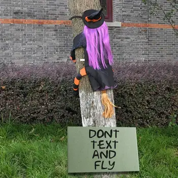 Crashing Witch Into Tree Halloween Decoration Door Porch Tree Decoration Props Crashed Witch - Outdoor Halloween Decorations
Crashing Witch Into Tree Halloween Decoration Door Porch Tree Decoration Props Crashed Witch - Outdoor Halloween Decorations