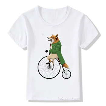 Cute animal fox/rhinoceros/sloth ride a bike print funny t shirts harajuku kawaii kids tshirt boys girls clothes child t-shirts
Cute animal fox/rhinoceros/sloth ride a bike print funny t shirts harajuku kawaii kids tshirt boys girls clothes child t-shirts