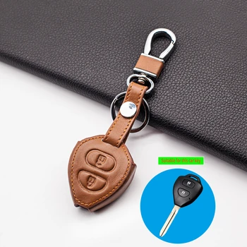 Praise Carrying leather car key chain key case cover for Toyota Corolla Rav4 Yaris Avensis Prado 2 button remote protect shell
Praise Carrying leather car key chain key case cover for Toyota Corolla Rav4 Yaris Avensis Prado 2 button remote protect shell