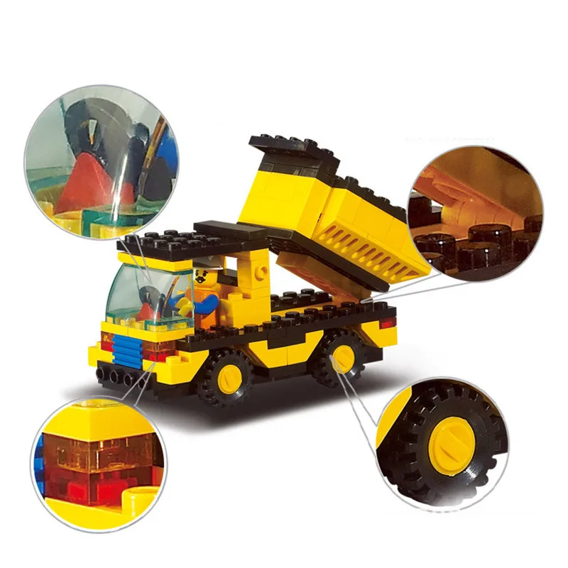 2 In 1 Dump Truck Compatibie Legoinglys Building Blocks Toy Kit DIY Educational Children Christmas Birthday Gifts
2 In 1 Dump Truck Compatibie Legoinglys Building Blocks Toy Kit DIY Educational Children Christmas Birthday Gifts