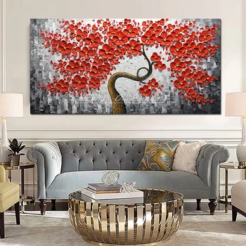 Arthyx 3D Abstract Colorful Tree Oil Painting On Canvas Modern Textured Palette Knife Gold And Silver Flowers Paintings Wall Art
Arthyx 3D Abstract Colorful Tree Oil Painting On Canvas Modern Textured Palette Knife Gold And Silver Flowers Paintings Wall Art