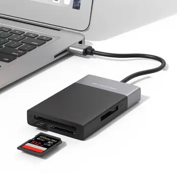 6 In 1 High Speed USB 3.0 2 Port HUB Adapter to XQD/CF/for SD/TF Card Reader Kit
6 In 1 High Speed USB 3.0 2 Port HUB Adapter to XQD/CF/for SD/TF Card Reader Kit