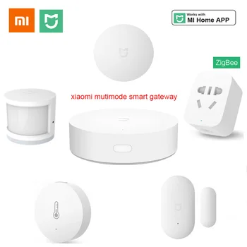 Xiaomi Smart Home Kits mutimode Gateway Door Window Sensor Human Body Sensor Wireless Switch Humidity Zigbee Socket MI home APP
Xiaomi Smart Home Kits mutimode Gateway Door Window Sensor Human Body Sensor Wireless Switch Humidity Zigbee Socket MI home APP