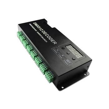 Factory Price Of PWM Control Signal 24 Channels Digital LED DMX512 Controller Decoder For DMX RGB LED Strips
Factory Price Of PWM Control Signal 24 Channels Digital LED DMX512 Controller Decoder For DMX RGB LED Strips