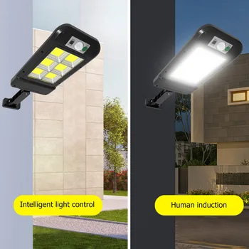 Waterproof Human Motion Sensor Solar Light Remote Control Security Lighting COB Wall Lamp for Outdoor Garden Yard Street Path
Waterproof Human Motion Sensor Solar Light Remote Control Security Lighting COB Wall Lamp for Outdoor Garden Yard Street Path