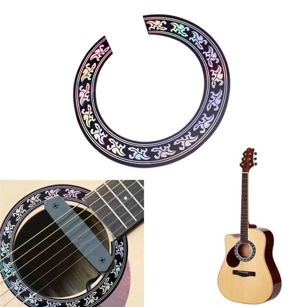 Guitar DIY Sound Hole Decal Sticker Inlay Musical Stringed Instruments Guitar Accessory Parts For Acoustic Classical Guitar
Guitar DIY Sound Hole Decal Sticker Inlay Musical Stringed Instruments Guitar Accessory Parts For Acoustic Classical Guitar