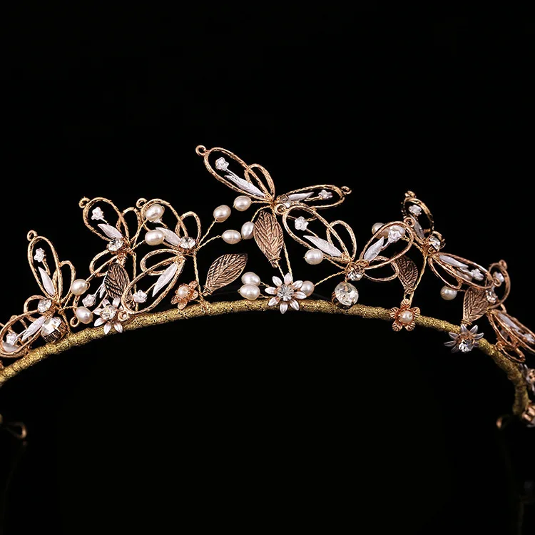 Baroque Bride Headdress Butterfly Retro Fresh Hair Bands Smart Bride Accessories Marriage Hair Accessories
Baroque Bride Headdress Butterfly Retro Fresh Hair Bands Smart Bride Accessories Marriage Hair Accessories