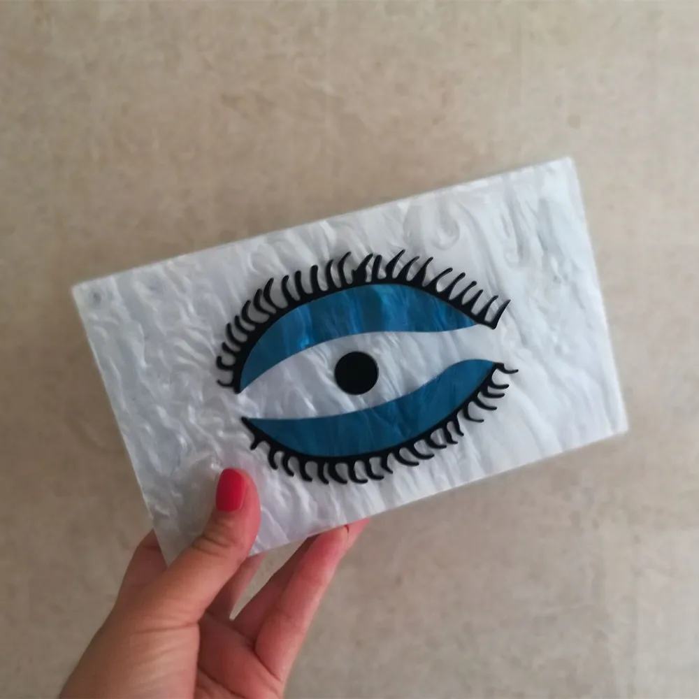 Acrylic Pearl White Blue Evil Eye Summer Leather Luxury Handbags Women Bags Designer Female Shoulder Messenger Bag Mother Bags
Acrylic Pearl White Blue Evil Eye Summer Leather Luxury Handbags Women Bags Designer Female Shoulder Messenger Bag Mother Bags