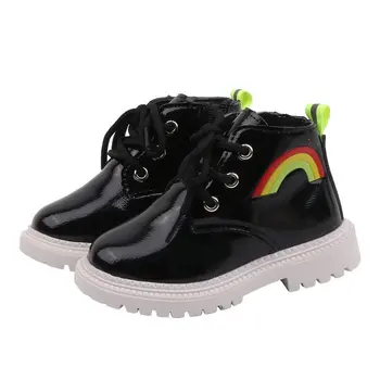 2020 New children's Martin boots with rainbow low tube comfortable zipper rubber sole boots for boys and girls in size 21 to 30
2020 New children's Martin boots with rainbow low tube comfortable zipper rubber sole boots for boys and girls in size 21 to 30