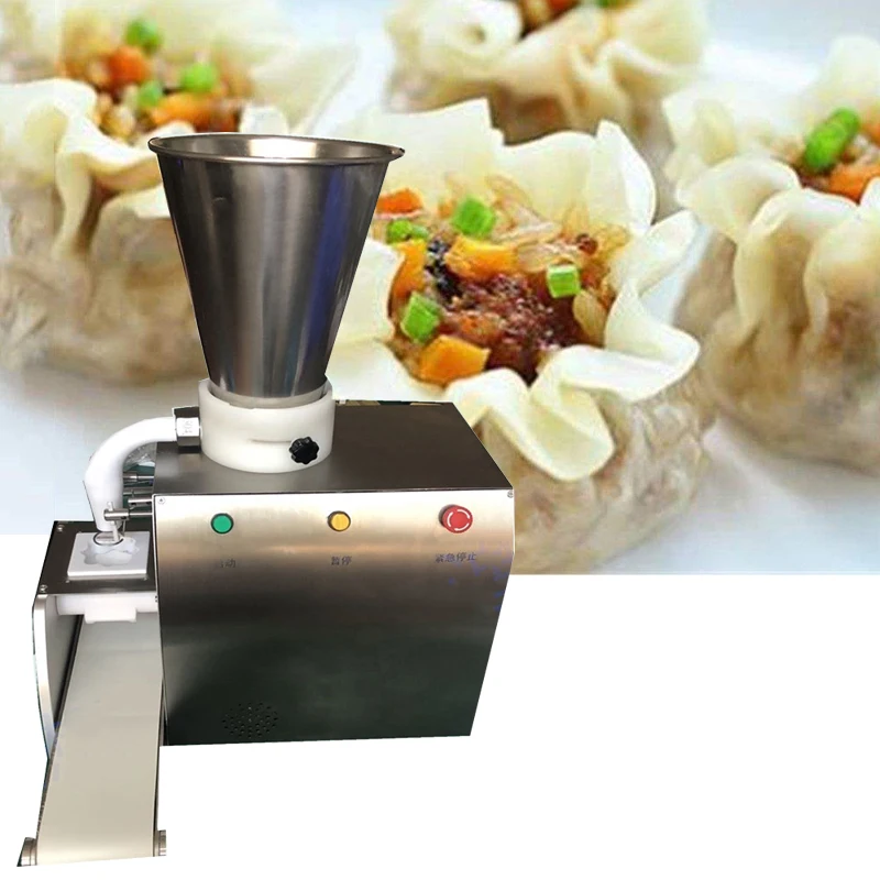 

2020 best factory price small tabletop steamed shumai shaomai sio mai making machine/dim sum machine