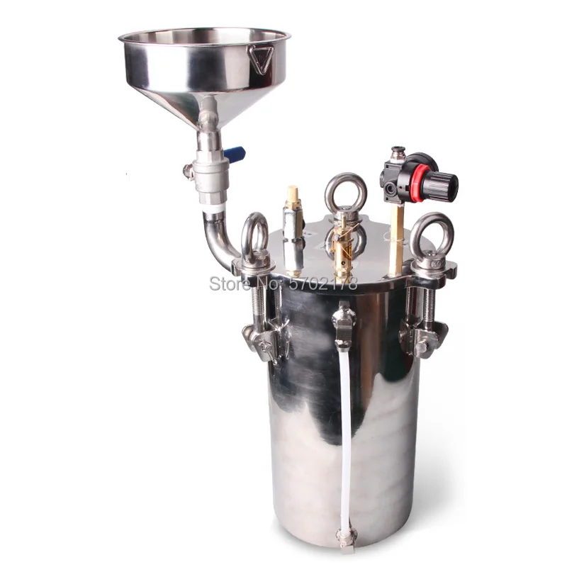 With addition funnel, liquid level display, 304 dispensing bucket, 1L-100L, support custom stainless steel pressure tank
With addition funnel, liquid level display, 304 dispensing bucket, 1L-100L, support custom stainless steel pressure tank