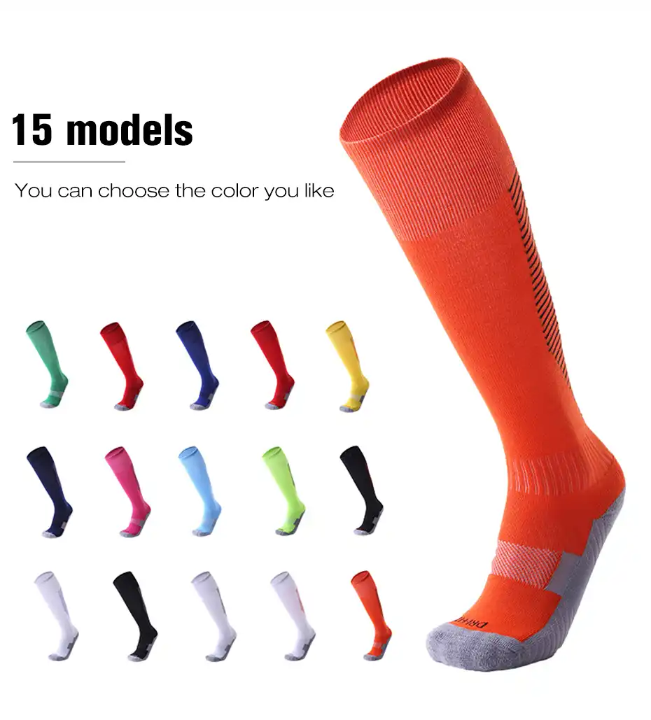 running socks male kids cotton polyester stocking sports