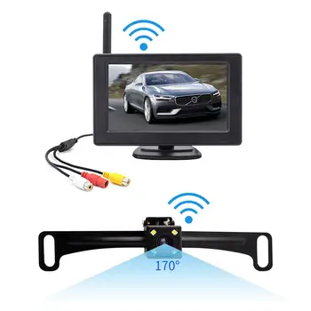 HiMISS Reversing Camera Rear View Camera 2.4g Wireless Astern Imaging System License Plate Frame Camera
HiMISS Reversing Camera Rear View Camera 2.4g Wireless Astern Imaging System License Plate Frame Camera
