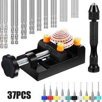 Aluminum Alloy Micro Drill Bits Fixed Shank Drill Bench Vise Hand Pin Vise For Handling Wood
Aluminum Alloy Micro Drill Bits Fixed Shank Drill Bench Vise Hand Pin Vise For Handling Wood