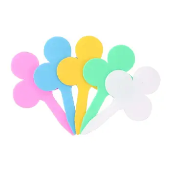 Decoration Signs Colorful Plant Markers Garden Bonsai Succulent Seedings Tags Sign Gardening Labels DIY Plum-shaped 50 Pcs
Decoration Signs Colorful Plant Markers Garden Bonsai Succulent Seedings Tags Sign Gardening Labels DIY Plum-shaped 50 Pcs