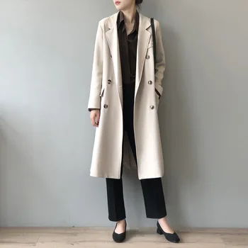 Spring Autumn New Fashion Trench Female Windbreaker Coat Women Trench Office Lady Slim Long Suit Trench Coat
Spring Autumn New Fashion Trench Female Windbreaker Coat Women Trench Office Lady Slim Long Suit Trench Coat