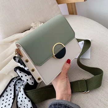 Kajie 2019 Summer Contrast Color Pu Leather Crossbody Bags With Scarf Design Women Shoulder Messenger Bag Lady Quality Handbags
Kajie 2019 Summer Contrast Color Pu Leather Crossbody Bags With Scarf Design Women Shoulder Messenger Bag Lady Quality Handbags