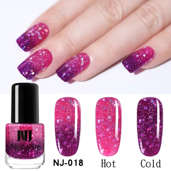 NEE JOLIE 3.5ml Temperature Color Changing Thermal Nail Polish Glitter Effect Fast Dry Nail Art Varnish Gradient Nail varnish
NEE JOLIE 3.5ml Temperature Color Changing Thermal Nail Polish Glitter Effect Fast Dry Nail Art Varnish Gradient Nail varnish