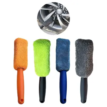 Portable Microfiber Wheel Tire Rim Brush with Plastic Handle Detailing Washing Tool for Car Clean
Portable Microfiber Wheel Tire Rim Brush with Plastic Handle Detailing Washing Tool for Car Clean