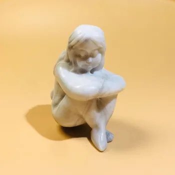 Wholesale Natural Crystal Carved Sit Women Howlite Statue Art Spirit Meditation Guardian Figurine Wedding Ornament Accessories
Wholesale Natural Crystal Carved Sit Women Howlite Statue Art Spirit Meditation Guardian Figurine Wedding Ornament Accessories