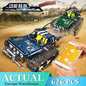 MOULD KING Creator APP Remote Control Car Bricks for Lepining 13025 Technic RC Tracked Racer Model Building Blocks Toys 13026
MOULD KING Creator APP Remote Control Car Bricks for Lepining 13025 Technic RC Tracked Racer Model Building Blocks Toys 13026