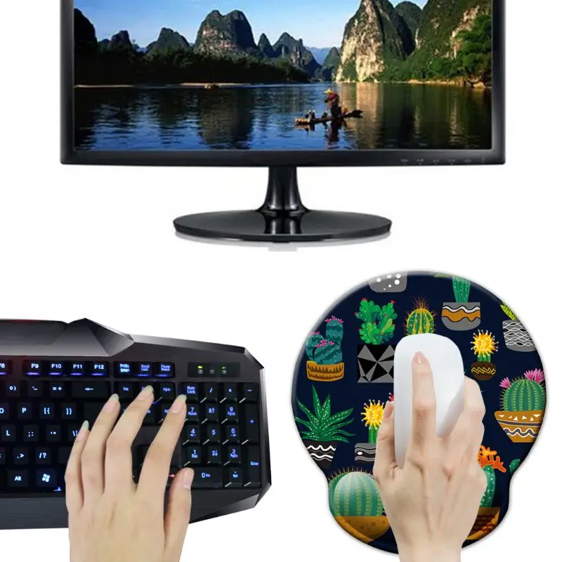 EVA Mouse Mat Wrist Guard Bracer Soft Memory Foam Computer Games Mouse Mice Pad for Home Office Use
EVA Mouse Mat Wrist Guard Bracer Soft Memory Foam Computer Games Mouse Mice Pad for Home Office Use