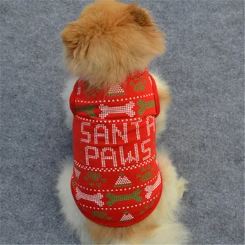 Christmas Elements Designer Dog Clothes for Large Dogs Personality Pet Clothes for Dogs Fashion French Bulldog Clothes for Cat
Christmas Elements Designer Dog Clothes for Large Dogs Personality Pet Clothes for Dogs Fashion French Bulldog Clothes for Cat