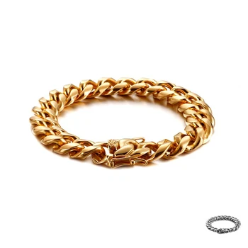 10/13mm 3 Colors 316L Stainless Steel Link Chain Big Chunky Bracelet Men
10/13mm 3 Colors 316L Stainless Steel Link Chain Big Chunky Bracelet Men