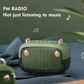 Bluetooth Speaker Long Worktime Outdoor Portable Loudspeaker Support TF Card/U Disk/FM Wireless Subwoofer
Bluetooth Speaker Long Worktime Outdoor Portable Loudspeaker Support TF Card/U Disk/FM Wireless Subwoofer