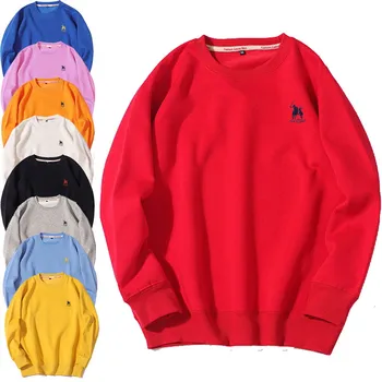 Autumn winter new Polo logo men's Sweatshirts loose casual version silver fox velvet blank round collar long sleeve men's tops
Autumn winter new Polo logo men's Sweatshirts loose casual version silver fox velvet blank round collar long sleeve men's tops
