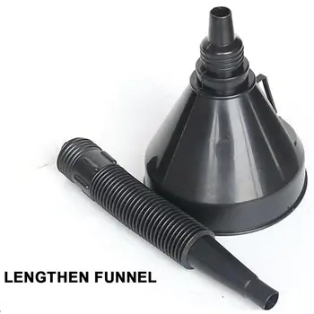 Plastic Funnel Oil Funnel Spout Car Motorcycle Oil Water Fuel Gasoline Diesel Filling Funnel With Soft Pipe For Truck Vehicle
Plastic Funnel Oil Funnel Spout Car Motorcycle Oil Water Fuel Gasoline Diesel Filling Funnel With Soft Pipe For Truck Vehicle