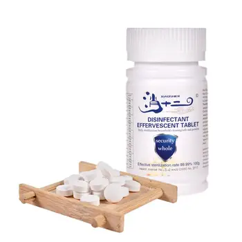 Pool Chlorine Tablets Efficient Disinfectant Effervescent Tablets Cleaning Disinfectant for Home Pool Tubs Spas Water Cleaning
Pool Chlorine Tablets Efficient Disinfectant Effervescent Tablets Cleaning Disinfectant for Home Pool Tubs Spas Water Cleaning