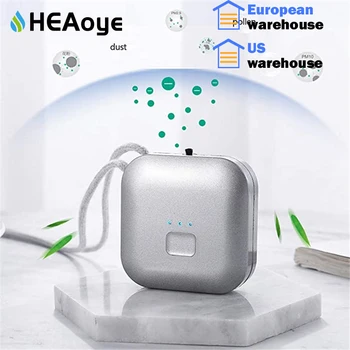 Mini Neck Air Purifier USB Portable Personal Wearable Necklace Negative Ionizer Anion Air Cleaner Air Freshener Ion Generator 
Mini Neck Air Purifier USB Portable Personal Wearable Necklace Negative Ionizer Anion Air Cleaner Air Freshener Ion Generator